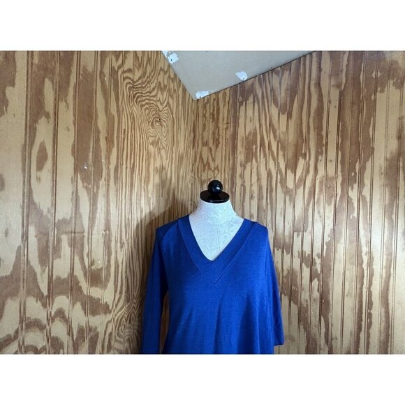 Soft Surroundings Madeline Tunic Sweater Layered Blue Size Woman's XS Knit - Picture 4 of 10
